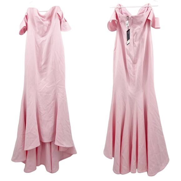 LIKELY x Revolve Sunset Gown Dress Petal Pink Bridesmaid Wedding Prom NWT SZ 6 - Picture 3 of 15